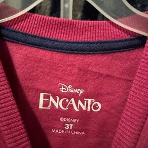 Disney Encanto Fuchsia pant set 3T